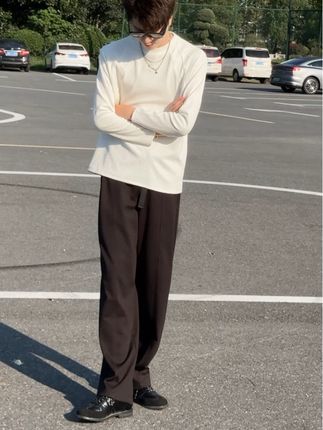 这款直筒长裤真的很帅#男生穿搭 #潮流穿搭 #直筒 #早秋穿搭 #ootd穿搭