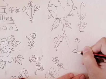 第16集|兰花简笔画#分享绘画过程 #创作者中心 #创作灵感 #零基础学画画 #手绘