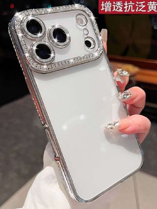 手机壳#新款轻奢闪钻苹果17promax手机保护壳#适用iphone17透明高级感16硅胶全包女款手机壳保护套#这款手机壳真的长在我心巴上了 #新款上新