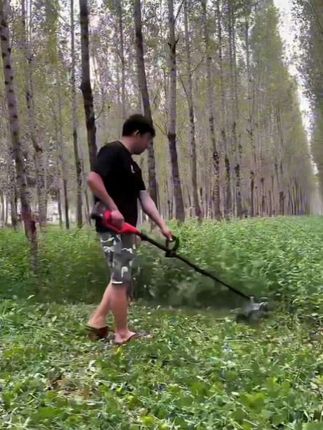 【大功率新型电动割草机多功能开荒园林充电式打草小型家用锂电神器】#电动割草机#园林工具#五金工具 #高性能实用工具 #电动工具