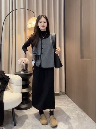 #高级感穿搭 #简约大气 #穿出高级感 #慵懒风穿搭 #针织衫