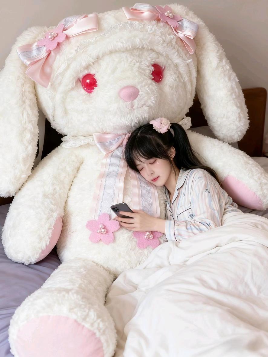 人 窝会守护你#兔熊