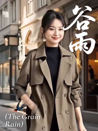 时尚气质中长款风衣女士2025春秋季新款百搭休闲外套洋气爆款女装#引领时尚潮流 #高级感穿搭 #每日推荐 #女装穿搭 #时装穿搭