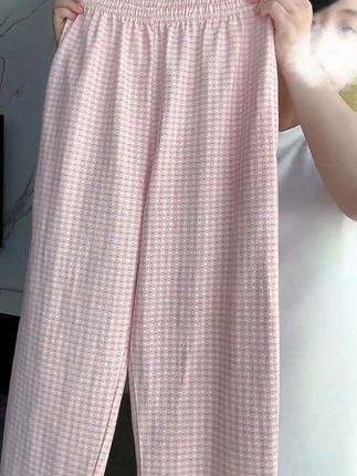 #好物分享 #格子控 #遮肉显瘦穿搭 #居家服 #纯棉