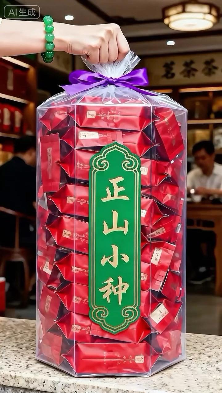大哥大姐看过来!正山小种条索匀整乌润,冲泡后汤色红亮。闻着有自然的清醇香气,入口顺滑,咽下后带点甘润回甜。日常泡上一杯,暖暖和和的,自饮待客都合适。#正山小种 #传统茶饮 #家常好茶
