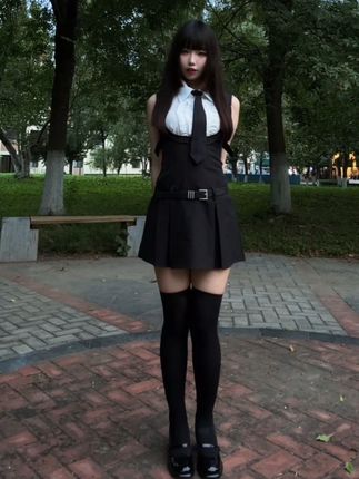 #柠檬叉 #angel #黑长直