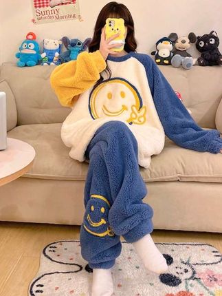 #珊瑚绒睡衣#加绒睡衣#家居服#冬季必备 #冬季睡衣