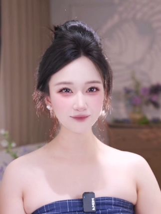 高定无边假发【幻轻纱】蓬松高颅顶轻薄无痕增发量全真发头顶补发块#这也太好看了 #高级感 #女神 #美女 #假发