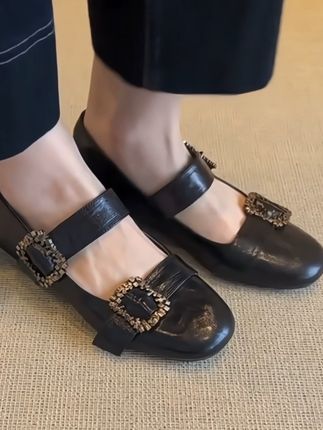 #时尚女鞋#玛丽珍女鞋 #浅口单鞋