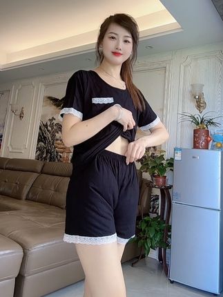 这套睡衣真的太好穿了,巨舒服涼快透气不闷热!面料柔软亲肤不起球不变形!版型宽松不挑人,真的很喜欢!#睡衣家居服 #睡衣 #家居服#面料柔软舒适 #面料柔软舒适