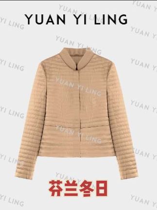 【芬兰冬日】秋冬轻盈立领高密绗缝松弛感外套 #高级感穿搭 #轻奢女装 #秋冬穿搭 #美出高级感 #显瘦穿搭