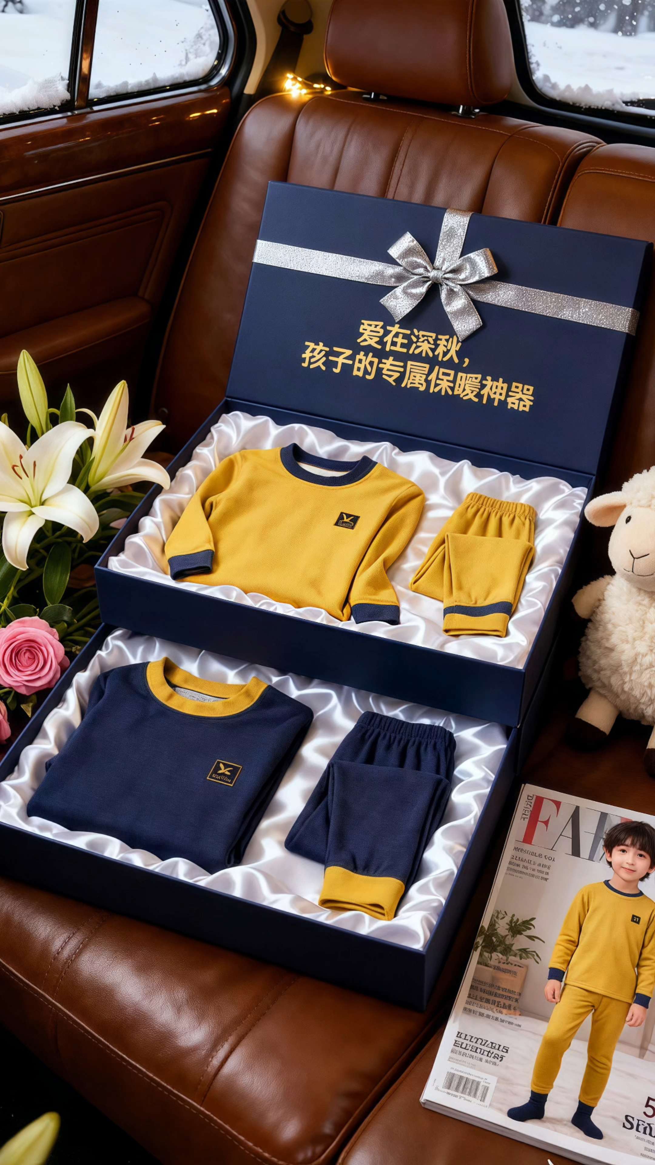 “深秋降温的日子,最想把孩子裹进温柔里。打开礼盒那刻,看到缎面衬着的保暖衣,突然就觉得‘给孩子的爱’被妥帖装起来了,既暖身,更暖当妈的心房~”#宝妈情感共鸣 #柔软亲肤 #又是跟着人类幼崽学穿搭的一天 #好物推荐🔥