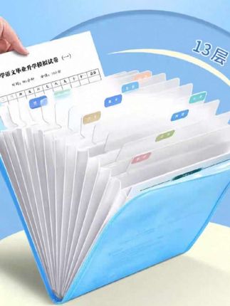 #文件夹收纳 #试卷收纳袋 #风琴收纳袋 #科目分类袋 #试卷整理