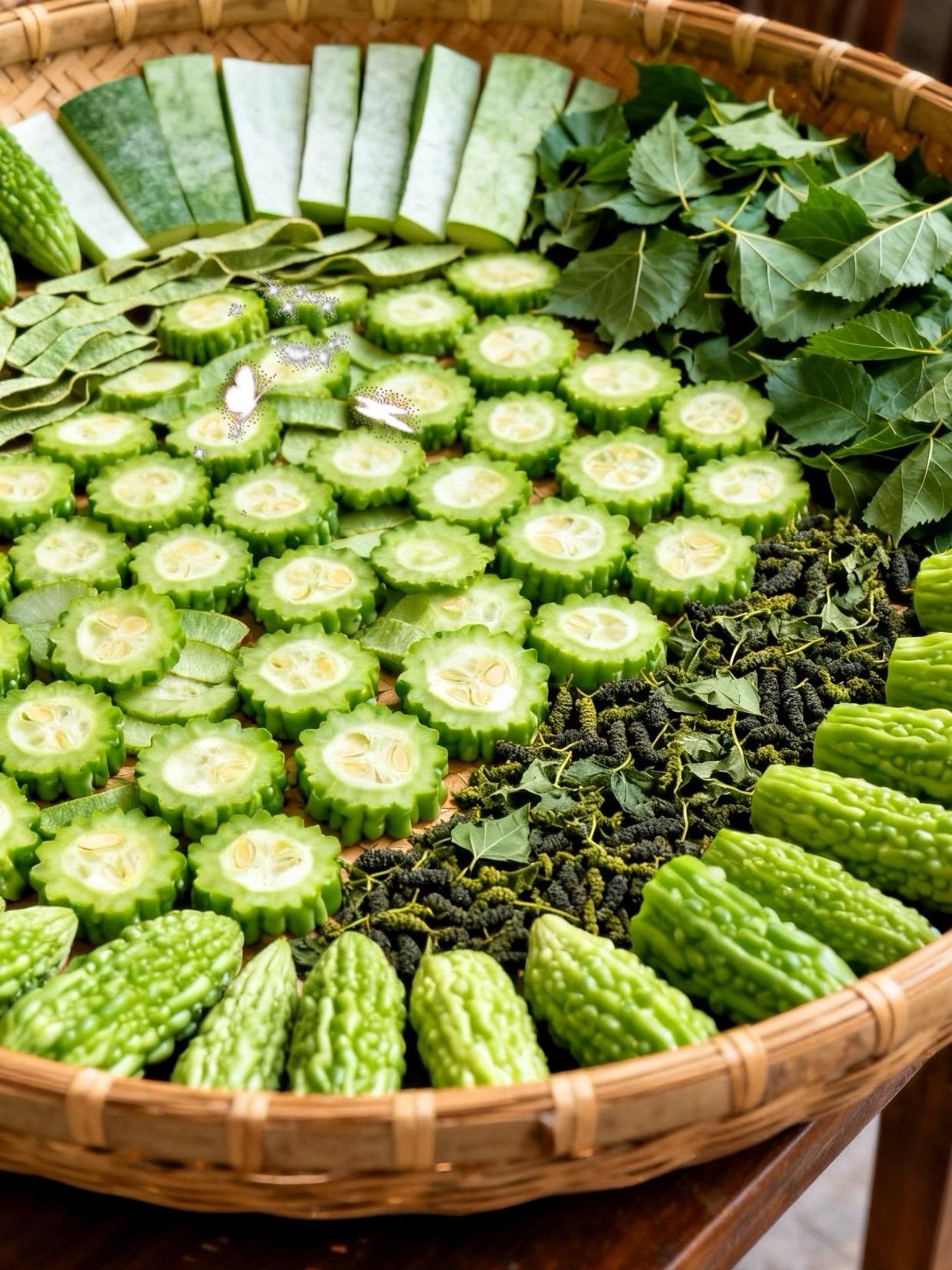 《桑叶双瓜茶:自然的健康馈赠》桑叶双瓜茶,乃大自然的养生妙品。它以桑叶、冬瓜干、苦瓜干精心配比而成。热水入壶,茶香四溢。轻嗅,芬芳交织。浅尝,桑叶淡雅、冬瓜清甜、苦瓜清苦交融,滋味独特。这不仅是茶,更是健康享受。于品味间,领路养生之趣,感受自然馈赠,让身心在茶香中舒缓。#喝养生茶#桑叶双瓜茶#桑叶茶好处多多 #苦瓜桑叶冬瓜茶#冬瓜桑叶苦瓜茶
