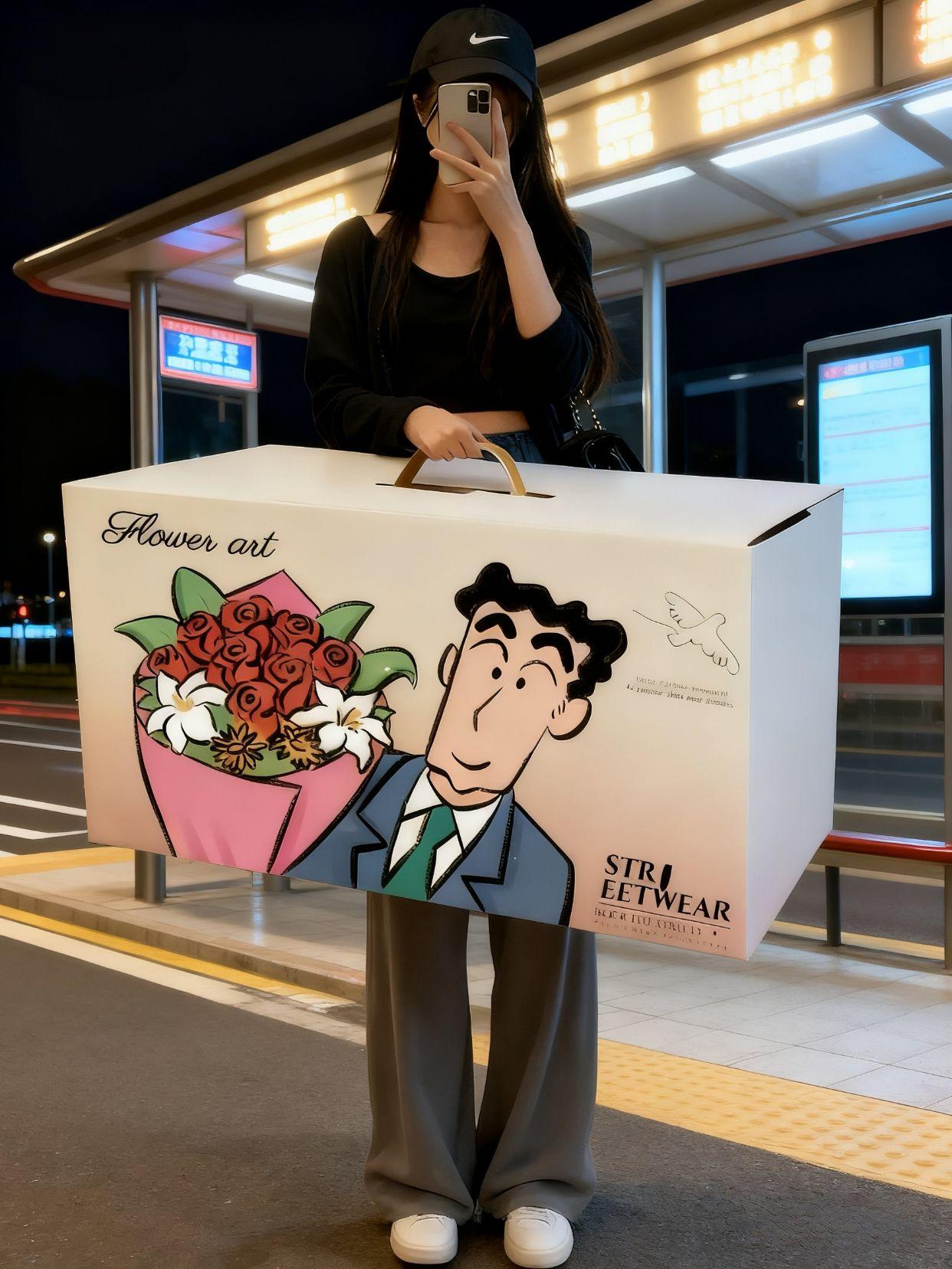 我也收到了我的“广志”送的花花~#惊喜求婚 #糟糕是心动的感觉 #是广志送给美伢的花花耶 #广志和美伢的爱情 #惊喜