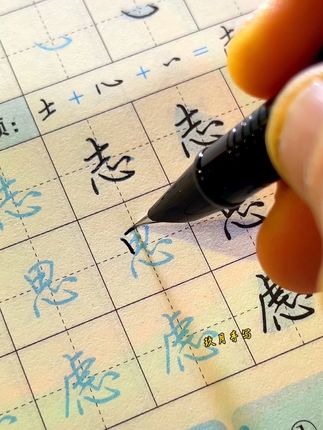 这套行楷字帖很适合初高中生以及成年人练习#练字 #行楷 #连笔字 #写字是一种生活 #手写