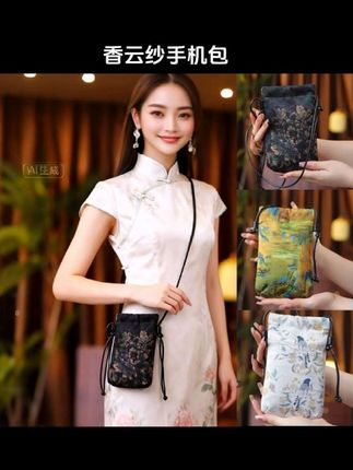 #妈妈买菜的手机包#无限回购的宝藏单品 #优雅气质 #古典美 #东方美