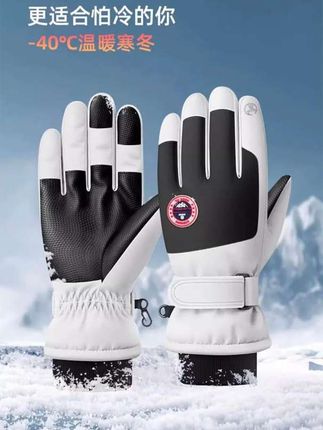 防水保暖滑雪手套骑行加厚滑雪手套男女冬季加绒保暖防风防寒手套#手套 #保暖手套 #加绒手套 #防水保暖手套 #滑雪手套