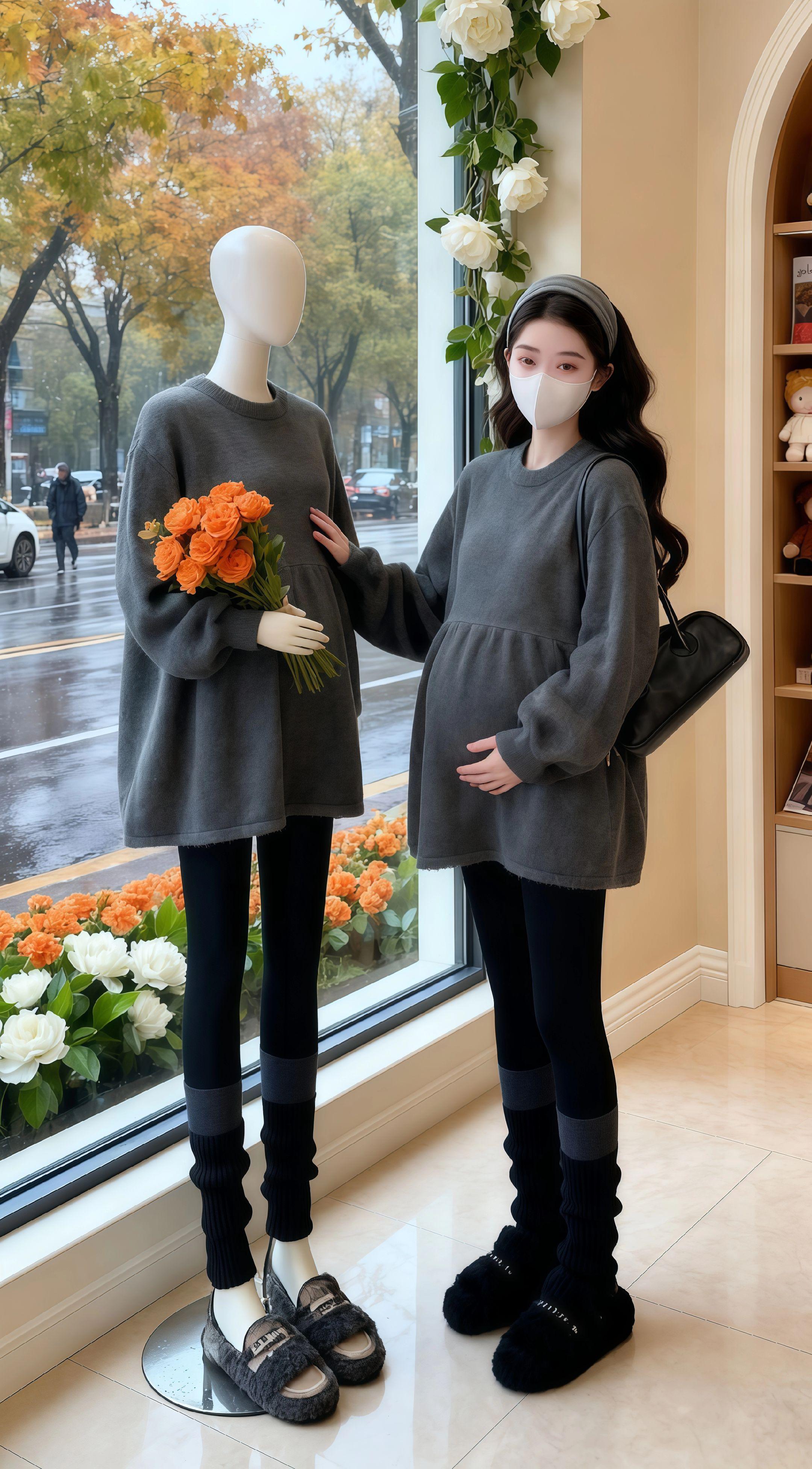 #小个子穿搭 #孕期穿搭 #孕妇装 #怀孕 #最美孕妇 @DOU+上热门 @DOU+小助手