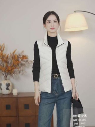 简约不简单的一件95白鹅绒马甲…#马甲 #鹅绒服 #冬季穿搭分享 #冬季氛围感穿搭 #穿搭 @DOU+小助手