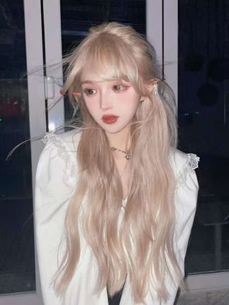 #假发 #金发 #芭比发色get了