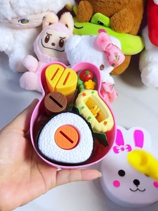请你吃兔子便当咯#喂食玩具 #玩个很新的东西 #原创作品