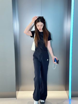不会穿搭的姐妹看过来#夏季穿搭#新品上新 #斐乐#百搭神裤