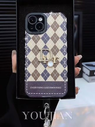 【苹果/oppo/华为/vivo/小米】菱形潮牌时尚ins风创意手机壳女#手机壳@DOU+小助手 @DOU+好生意