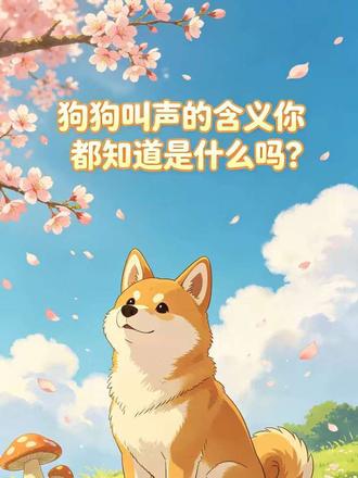 狗狗叫声的含义你都知道吗? 其实你家狗狗的叫声里藏着一套完整的“密码”,可惜很多主人总是猜错意思?#狗狗科普 #狗狗叫声 #养狗经验分享