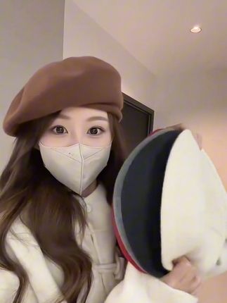 大头围秋冬鸭舌帽子女黑色休闲复古画家贝雷帽显脸小云朵八角帽潮 #帽子 #纯欲风yyds #秋冬穿搭
