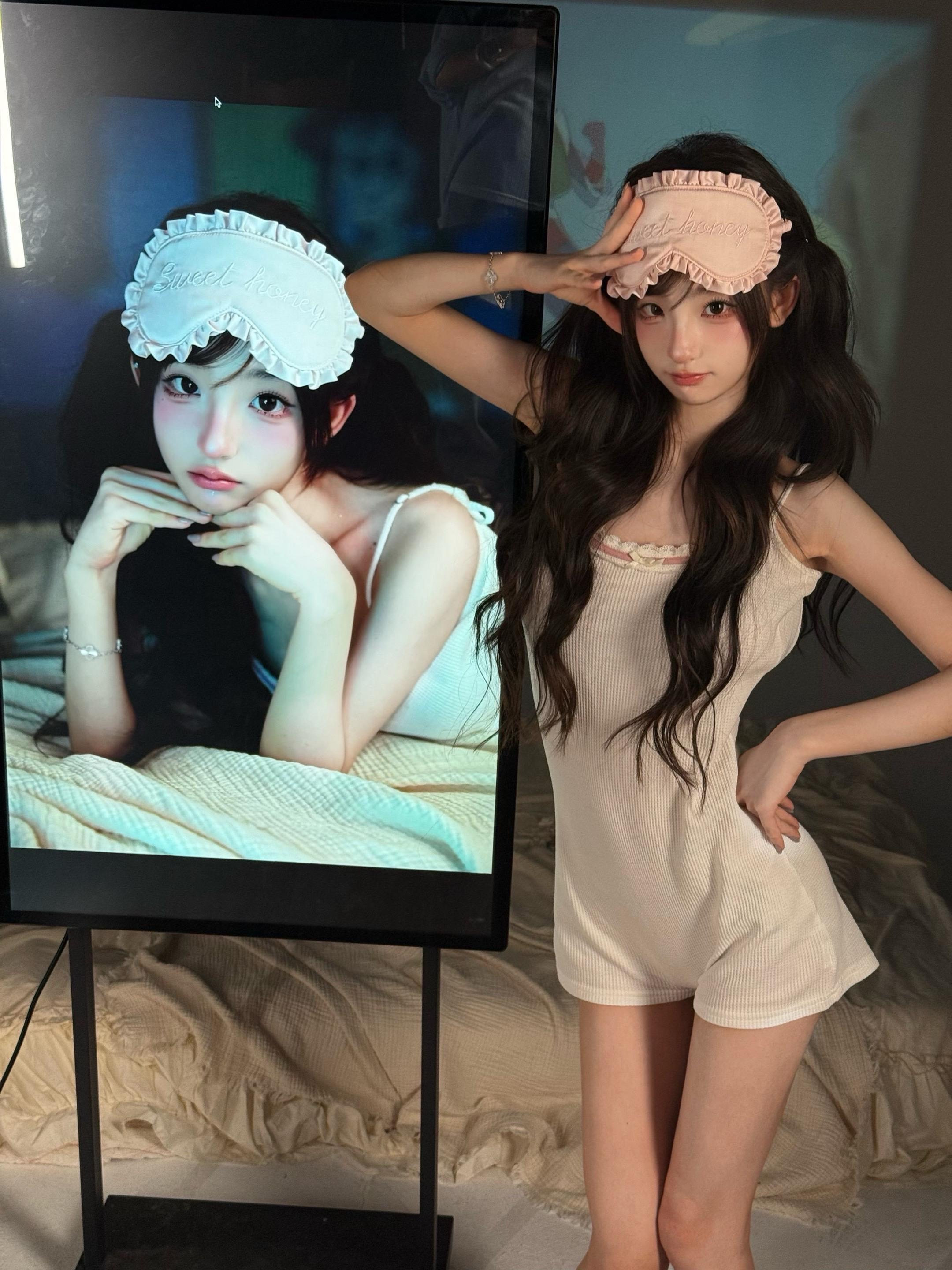 #氛围感拍照 o_O偷看别人老婆眼睛被打肿了 我也想要有自己的老婆