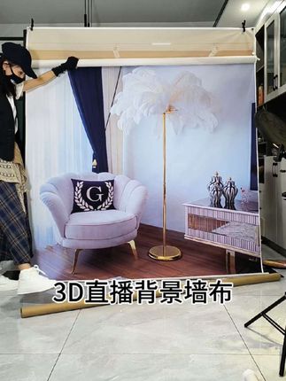 直播背景布