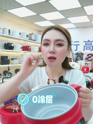 史迪熊2L迷你电饭煲多功能电煮锅一体式煎炒煮饭煮粥学生宿舍小锅