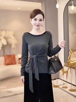 #针织衫 #高端大气 #优雅气质 #穿出自信穿出美丽 #穿出女人味