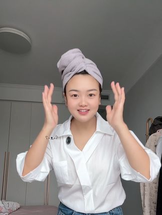 秋天来了,长头发的姐妹,干发帽一定要用起来