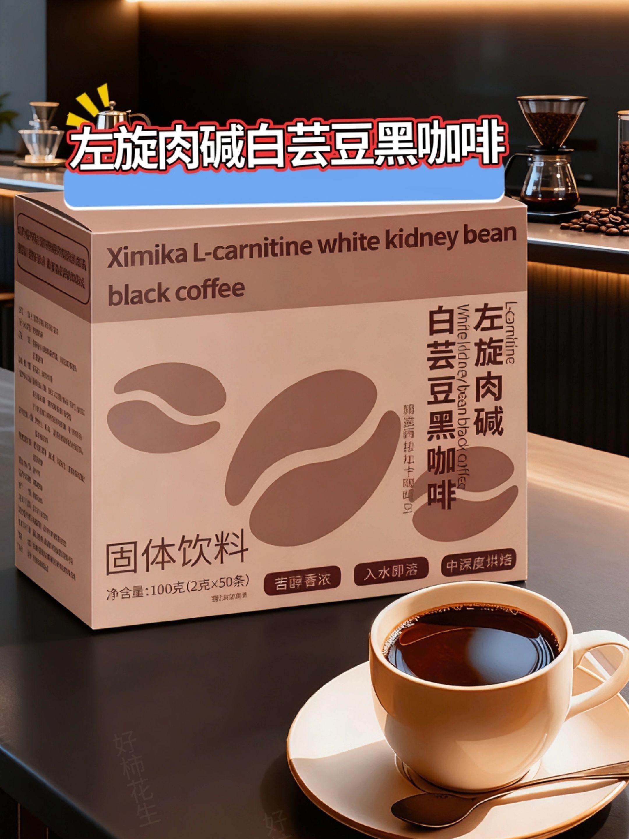 这款白芸豆左旋肉碱黑咖啡!口感香醇不酸,微苦醇厚超易入口,粉质细腻遇水即溶,冷热、加奶加水都好喝,喝着没负 担。现在价格超 划 算,一盒足足50杯,刷到有货赶紧冲,穿小群群就靠它#速溶咖啡 #一杯咖啡的快乐 #黑咖啡 #