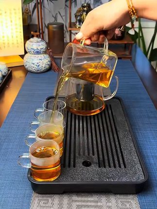#轻奢玻璃茶具 #玻璃茶具套装 #玻璃茶具 #茶具 #召唤茶友