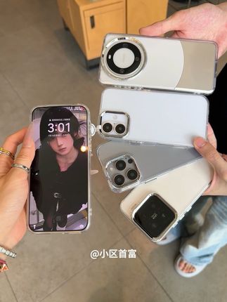 清透轻奢的高级感透明壳~终于出安卓款了!#是时候安排一下了 #手机壳 #透明壳