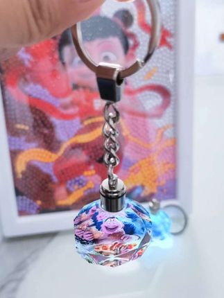 哪吒2发光钥匙扣手办魔童闹海书包水晶挂件周边玩具敖丙谷子装饰#哪吒 #太乙真人 #礼物 #挂件