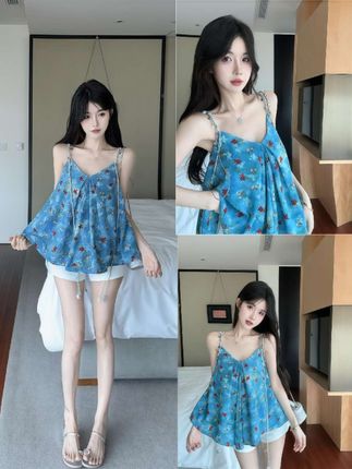 #夏季穿搭 #少女感夏日ootd #出游穿搭 #梨形身材穿搭 #显瘦穿搭