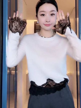 #优雅气质 #时尚穿搭 #高级感穿搭 #针织衫 #气质范