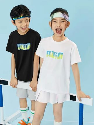 妈妈们赶紧捡漏#PUMA 超舒服百搭的小T恤,这个价格真是太太超值了!#儿童T恤 #高品质童装 #潮童穿搭 #运动T恤