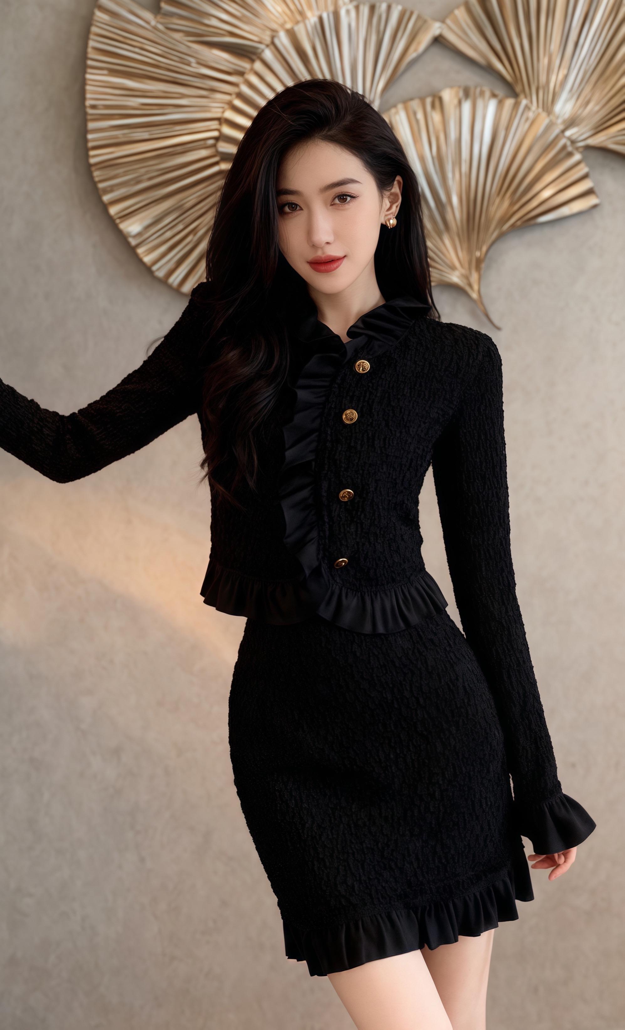 #御姐风穿搭 #黑色连衣裙 #优雅气质 #赫本小黑裙 #约会穿搭 @抖加🔥上热门🔥dou+🔥热点宝 @上热门🔥🔥🔥