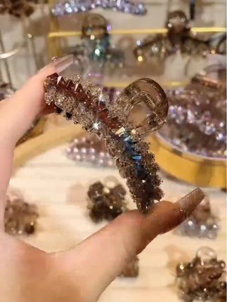 约7厘米新款刘海夹发饰高级感抓夹女侧边中号麦穗发夹碎发夹头饰