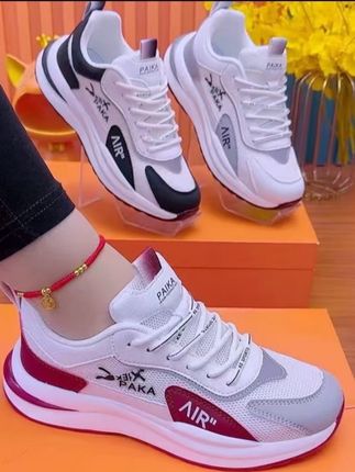 派卡【双网】春夏透气情侣款网面舒适百搭超轻软底休闲运动老爹鞋#潮鞋推荐好看不贵 #便宜又好穿 #好穿不累脚 #爆款热卖中 #厂家直发