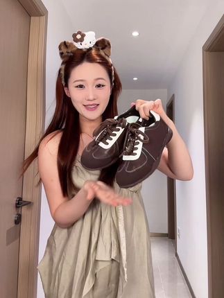 #潮鞋推荐好看不贵 #复古女鞋 #增高鞋 #软底软面穿上超舒服 #德训鞋
