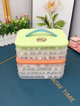 #饺子收纳盒#创作灵感喜欢吃饺子那这款#饺子收纳盒得备上,在家包饺子用它收纳,不仅容量大,分层收纳还能放冰箱保鲜,太实用了#饺子盒#厨房好物@抖音小助手 @DOU+小助手 @巨量千川