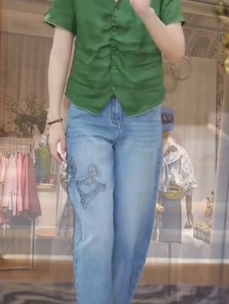 #裤子推荐#百搭裤子#夏季薄款牛仔裤 @抖音小助手