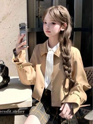 穿上一秒变乖的中古感褶裙#我的ootd穿搭 #今日穿搭 #穿搭ootd #辣妹ootd穿搭攻略 #休闲穿搭