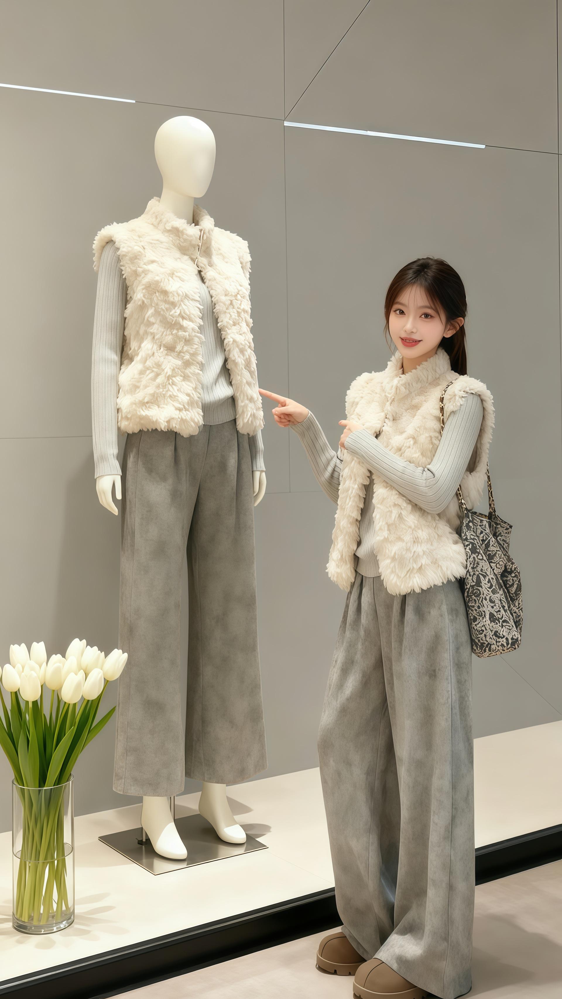 新款时尚慵懒风韩版上衣马甲裤子三件套。流行一整套2025秋季新款时尚慵懒风韩版上衣马甲裤子三件套 #高级感穿搭 #小个子穿搭 #秋冬穿搭新鲜感在线 #秋冬都市硬核穿搭#早秋穿搭显贵法则@抖加🔥上热门🔥dou+🔥热点宝